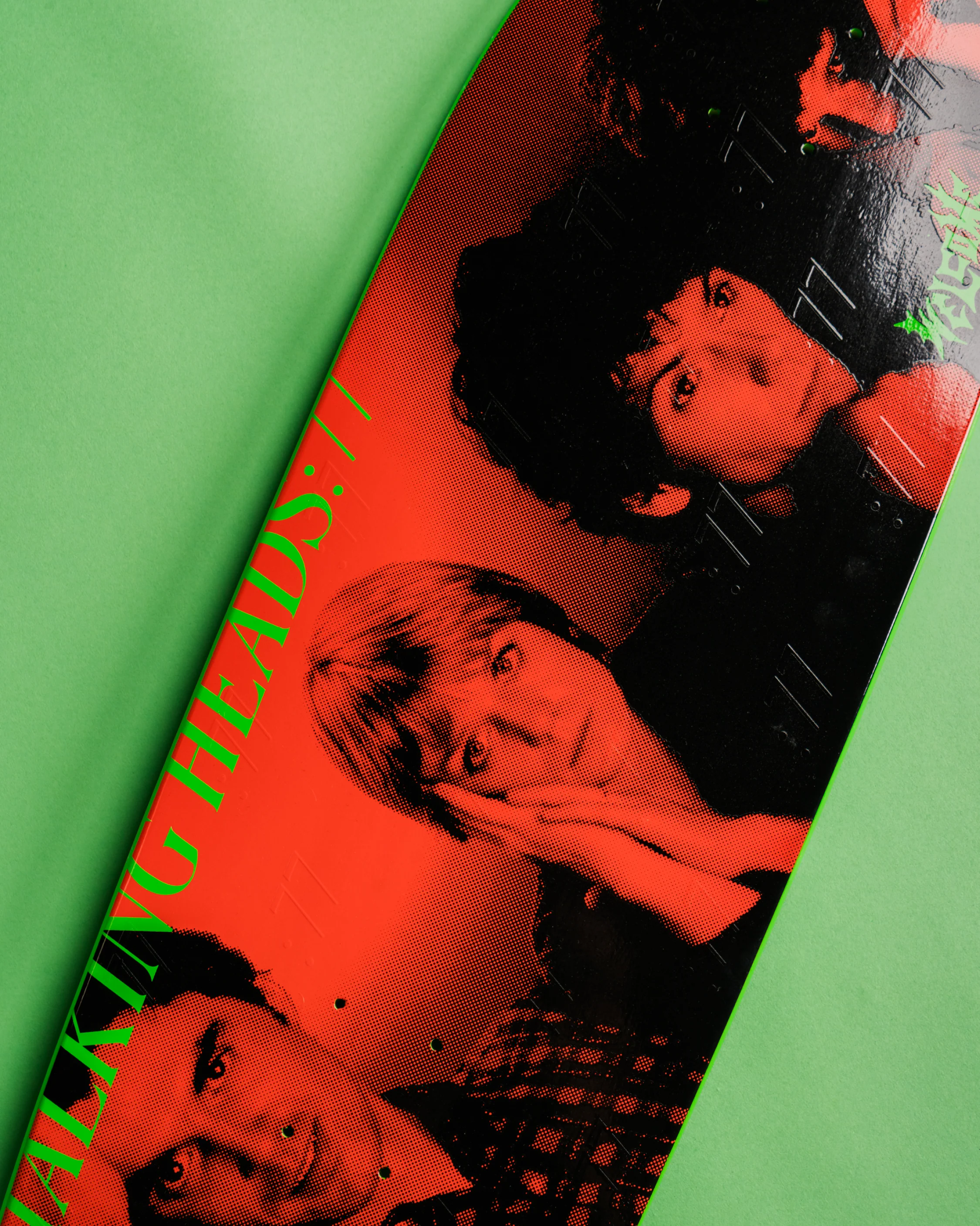 TALKING HEADS X WELCOME - Psycho on Boar - Green Dip - 10.125" - Image 6