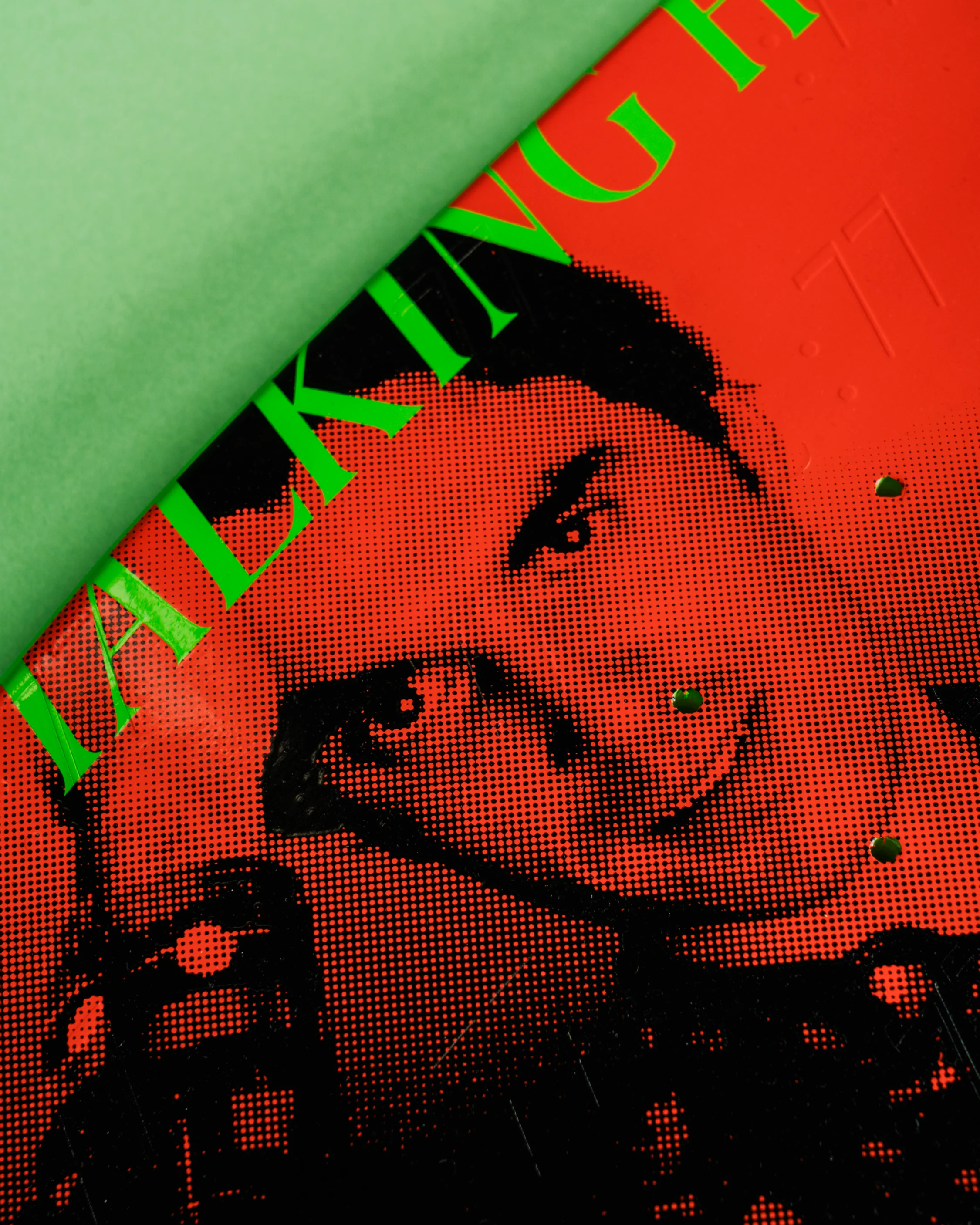 TALKING HEADS X WELCOME - Psycho on Boar - Green Dip - 10.125" - Image 8