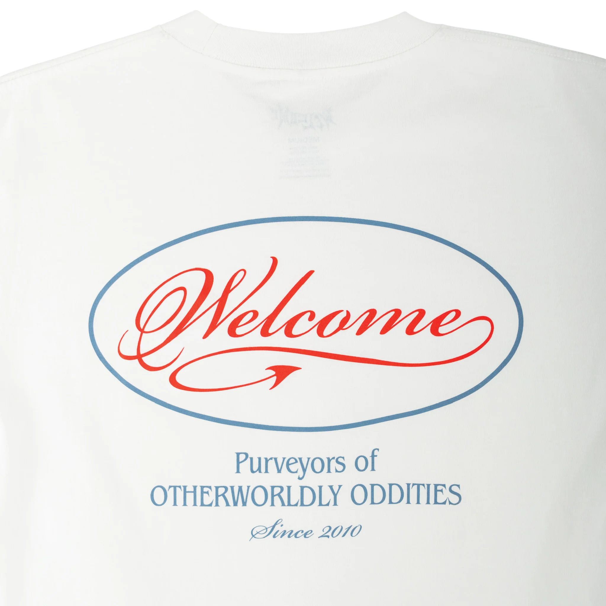 Trade Printed Boxy Garment-Dyed Tee - White - Image 3