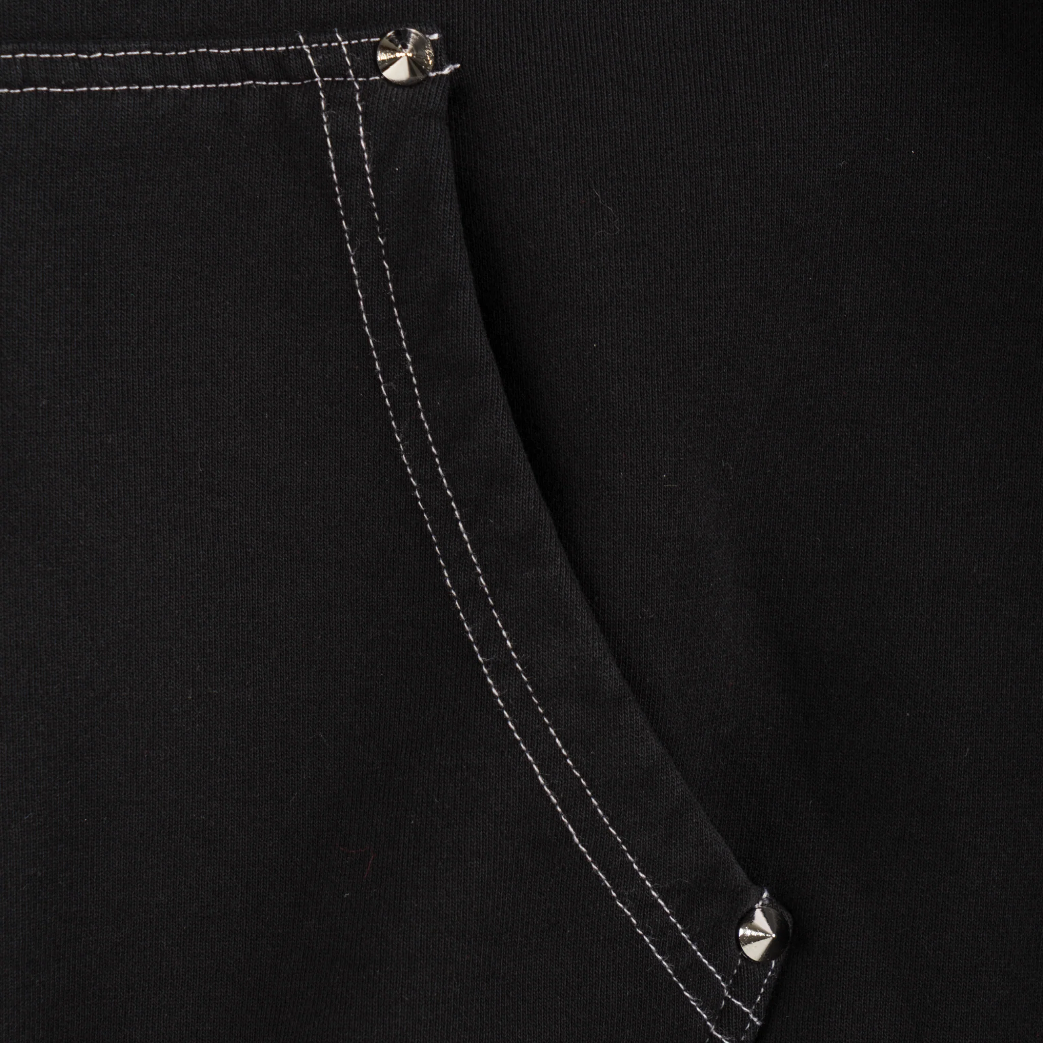 Vamp Pigment-Dyed Crop Zip Hoodie - Image 5