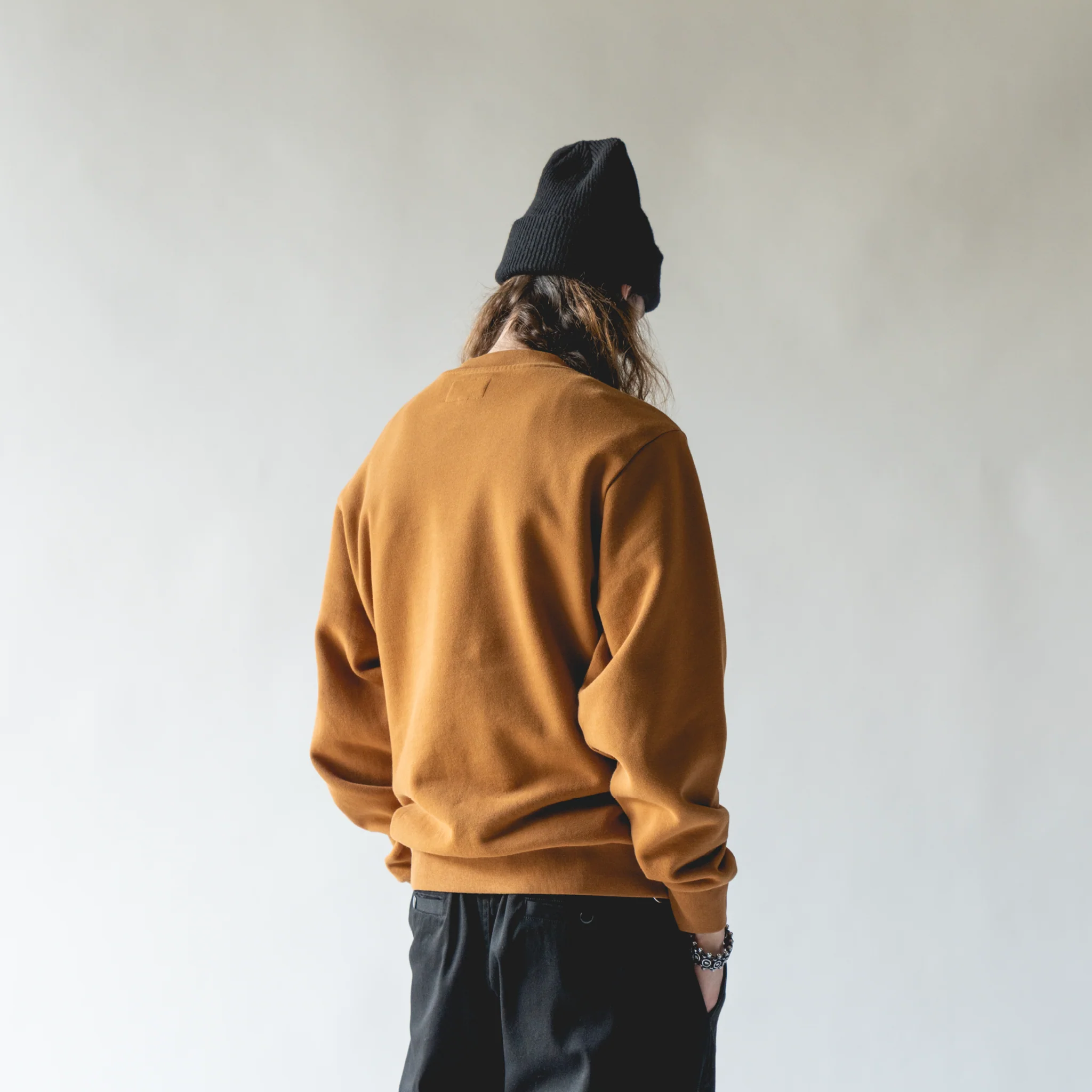 Vortex Pigment-Dyed Crew - Brown - Image 4