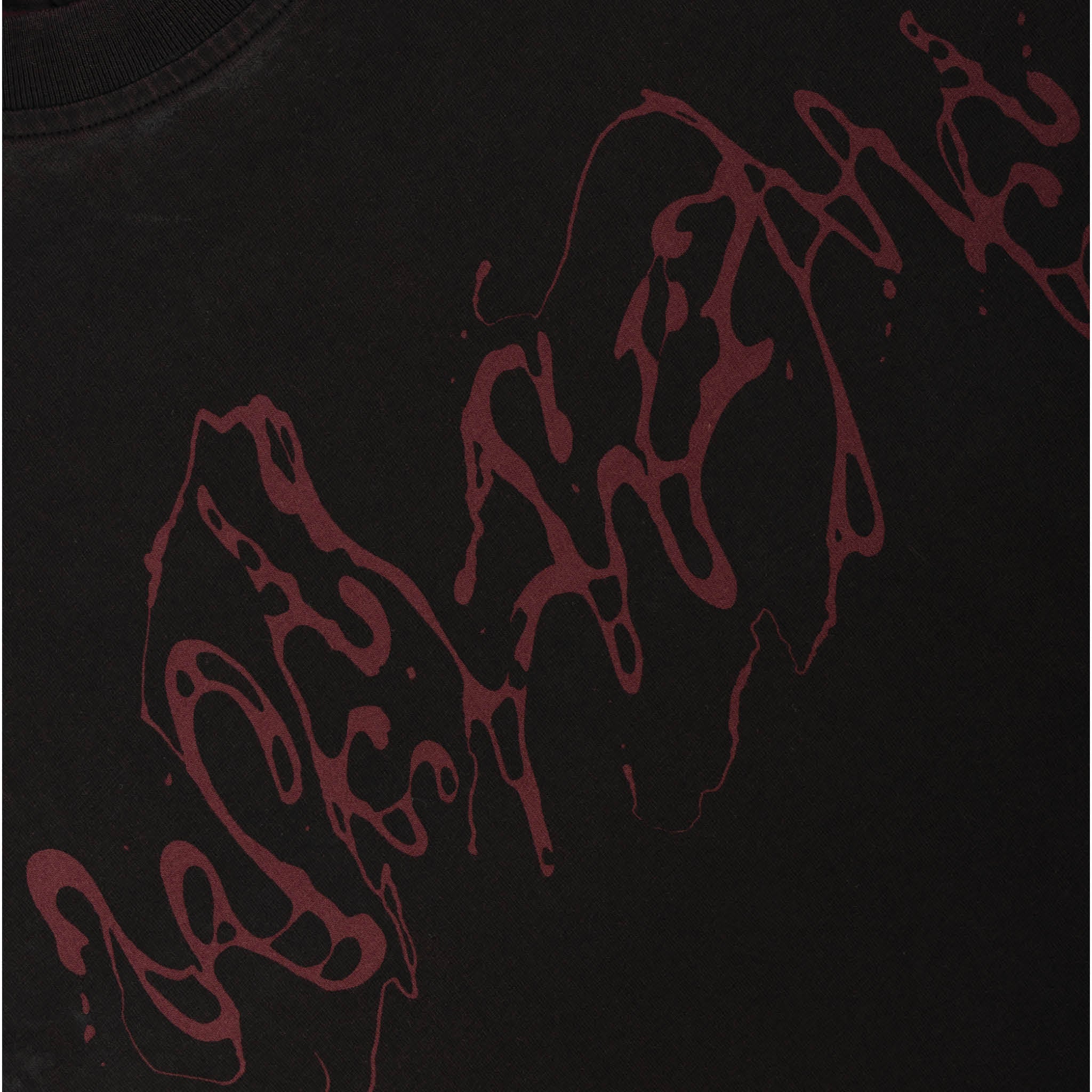 Weep Boxy Overprint Knit Tee - Image 4