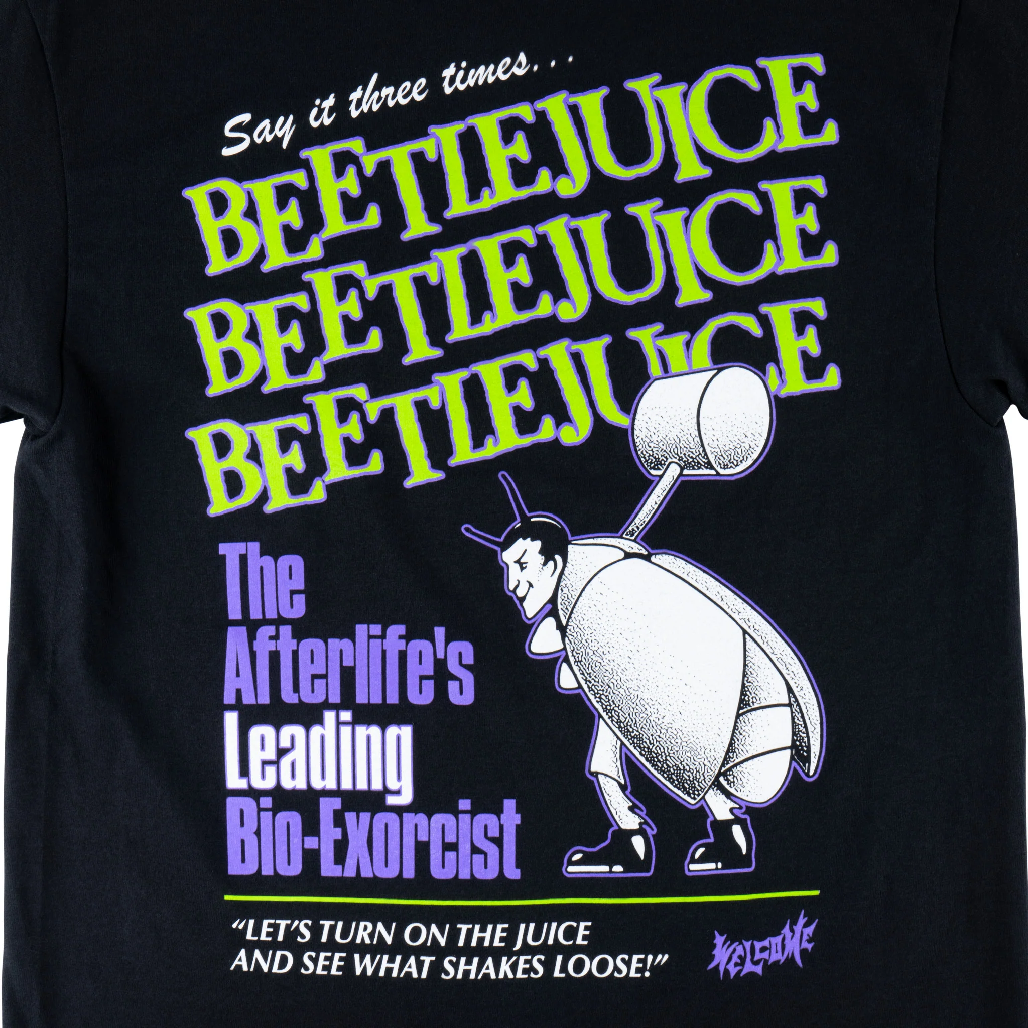 BEETLEJUICE x Welcome - Bio-Exorcist Tee - Image 3