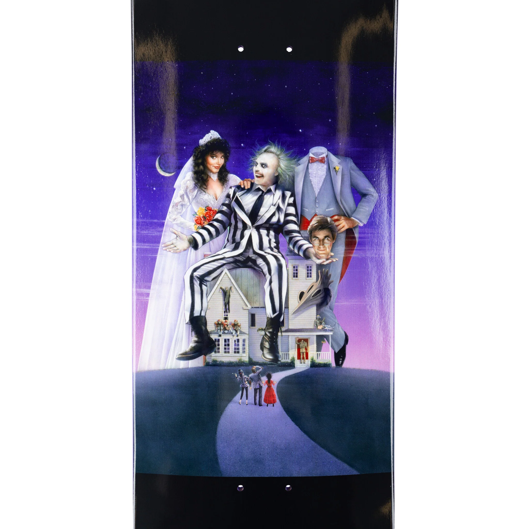 BEETLEJUICE x Welcome - Showtime on Popsicle - Black/Purple Dip - 8.5" - Image 3