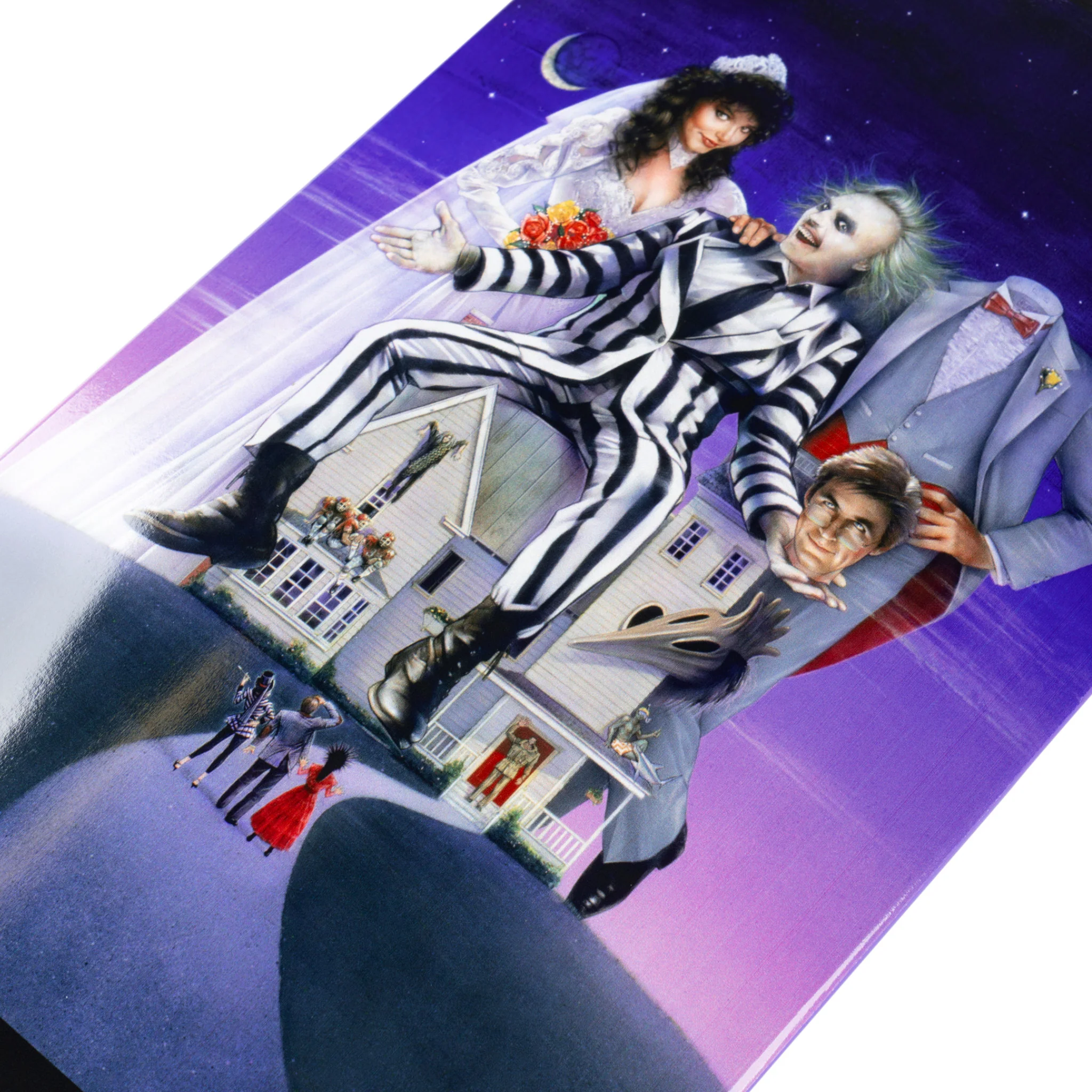 BEETLEJUICE x Welcome - Showtime on Popsicle - Black/Purple Dip - 8.5" - Image 4