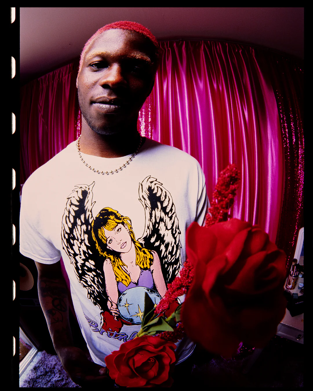 Britney Spears X Welcome - Angel Tee - White - Image 5