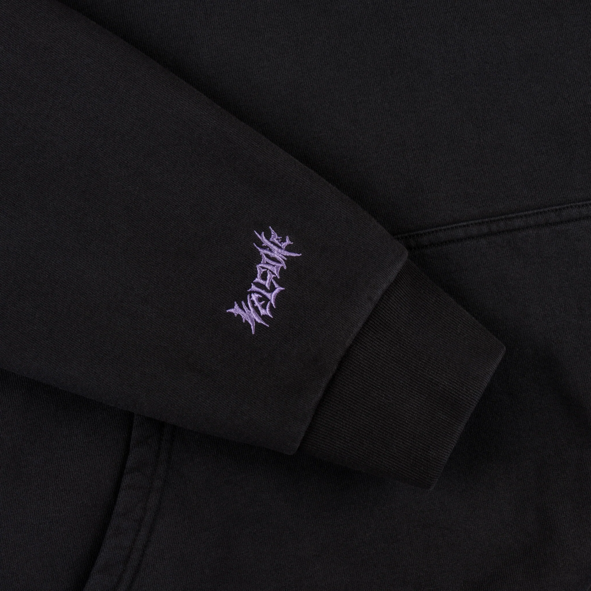 Britney Spears X Welcome - Flower Pigment-Dyed Hoodie - Black - Image 7