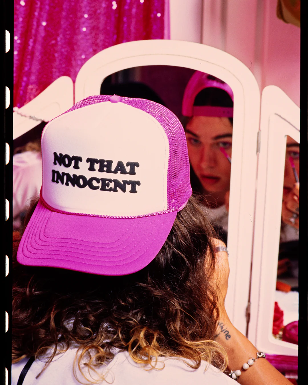 Britney Spears X Welcome - Innocent Trucker Hat - Pink - Image 4