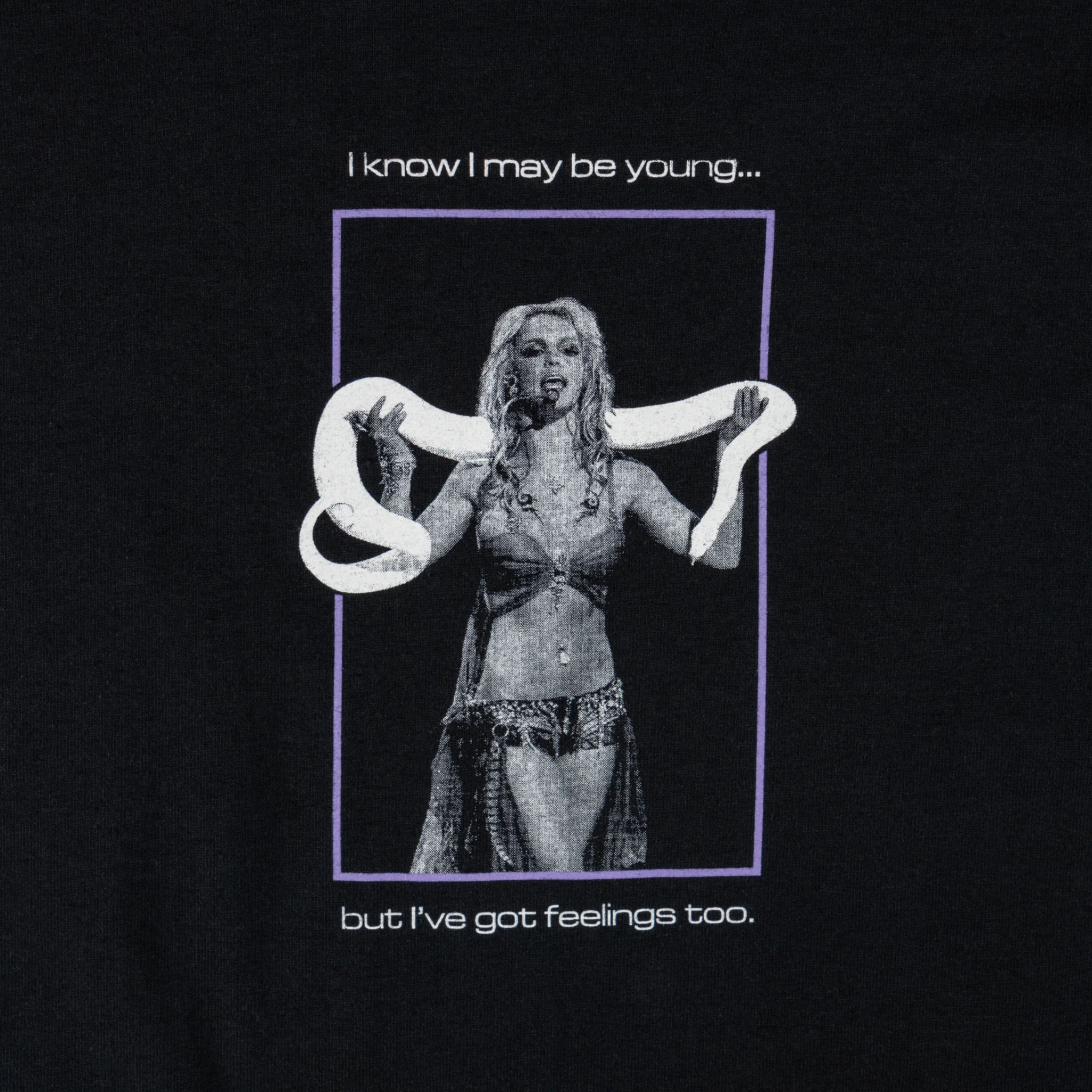 Britney Spears X Welcome - Princess Tee - Black - Image 5