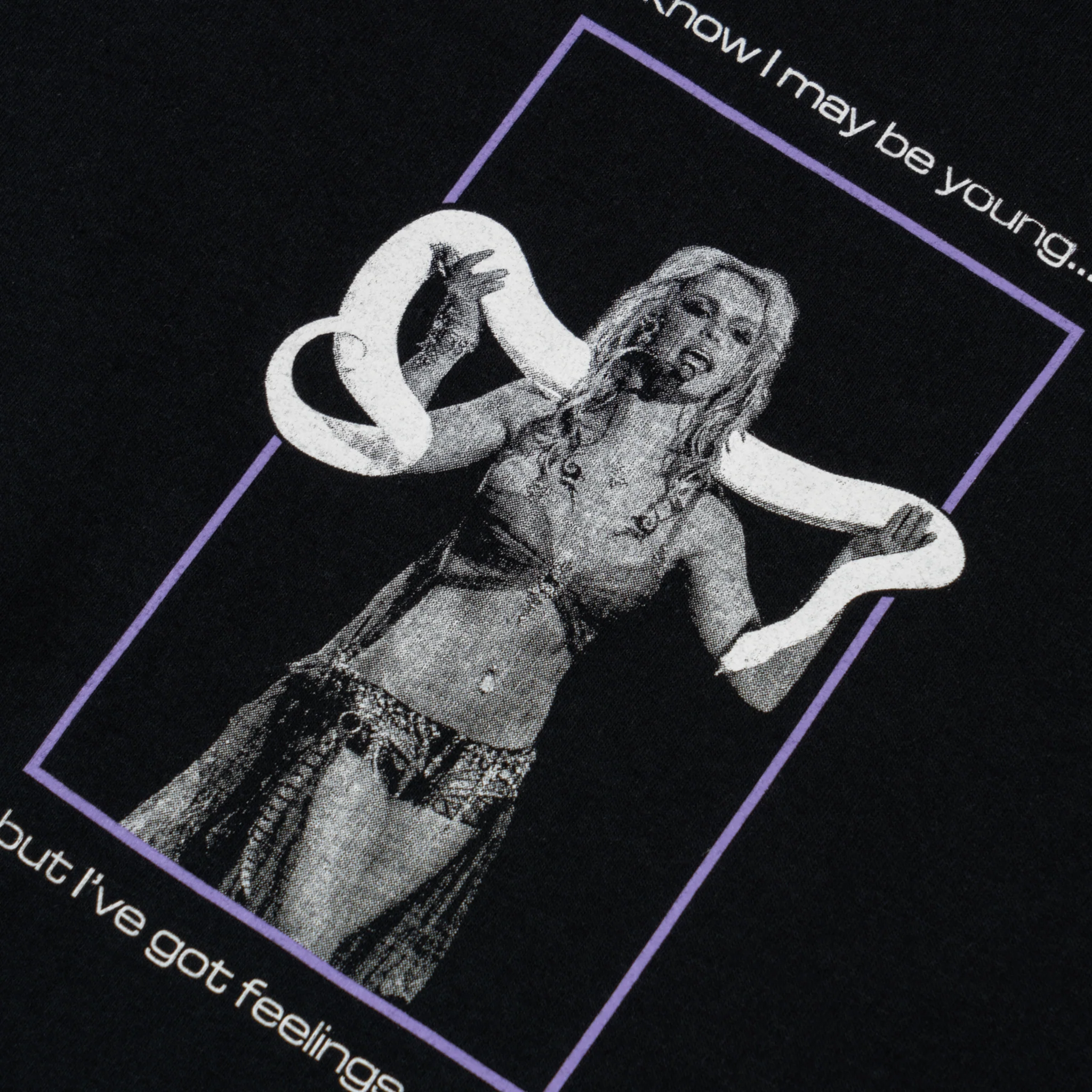 Britney Spears X Welcome - Princess Tee - Black - Image 6