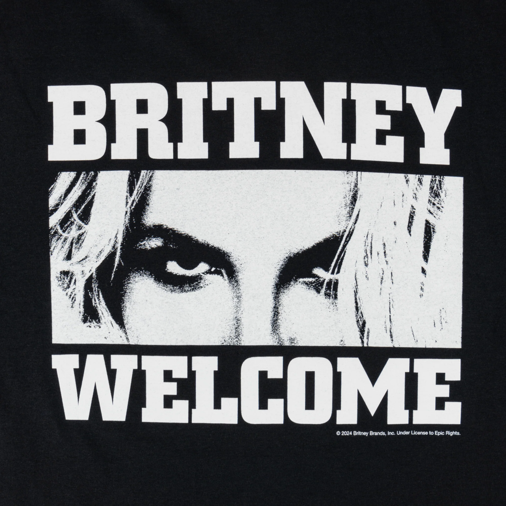 Britney Spears X Welcome - Till the World Ends Tee - Black - Image 3