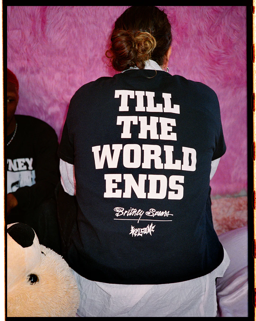 Britney Spears X Welcome - Till the World Ends Tee - Black - Image 6